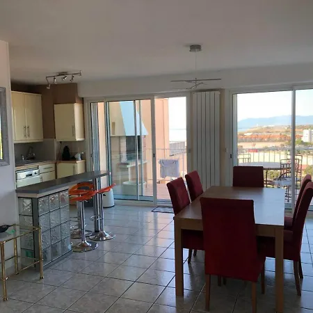 Grand T4 Au Barcares Avec Vue Et Parking - 3 Chambres, Terrasse, Proche - Fr-1-81-525 Le Barcarès