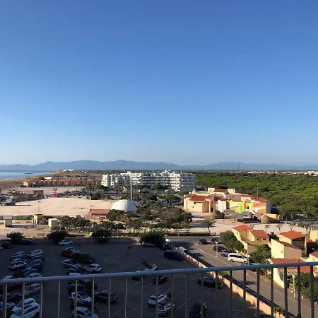 Grand T4 Au Barcares Avec Vue Et Parking - 3 Chambres, Terrasse, Proche - Fr-1-81-525 *